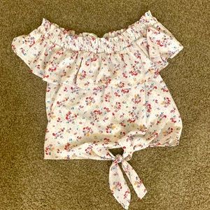 Off the shoulder blouse